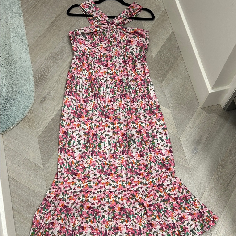 Grace Karin Pink Floral Dress